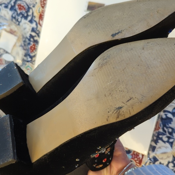 Betsy Johnson velvet booties - Picture 7 of 10